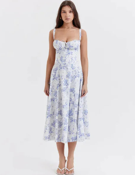 Seaside Cross-Back Dress