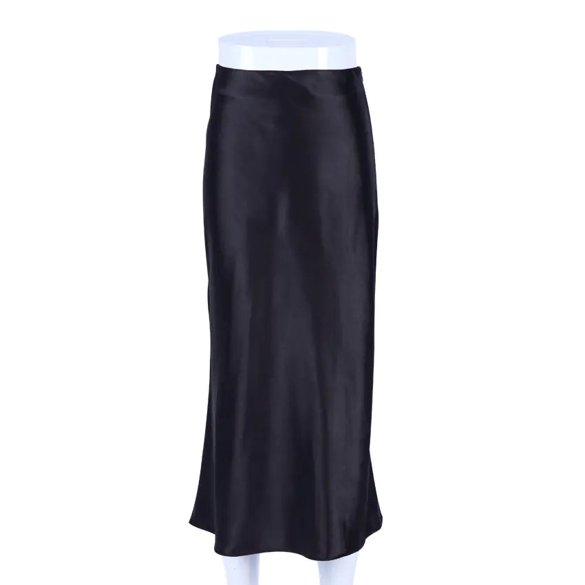 High-Waist A-Line Skirt