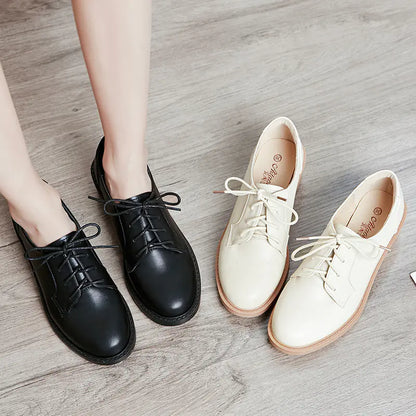 Women's Spring 2020 Chunky Heel Leather Loafers